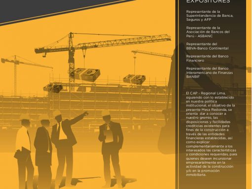 Financiamiento a la construcción – Créditos hipotecarios