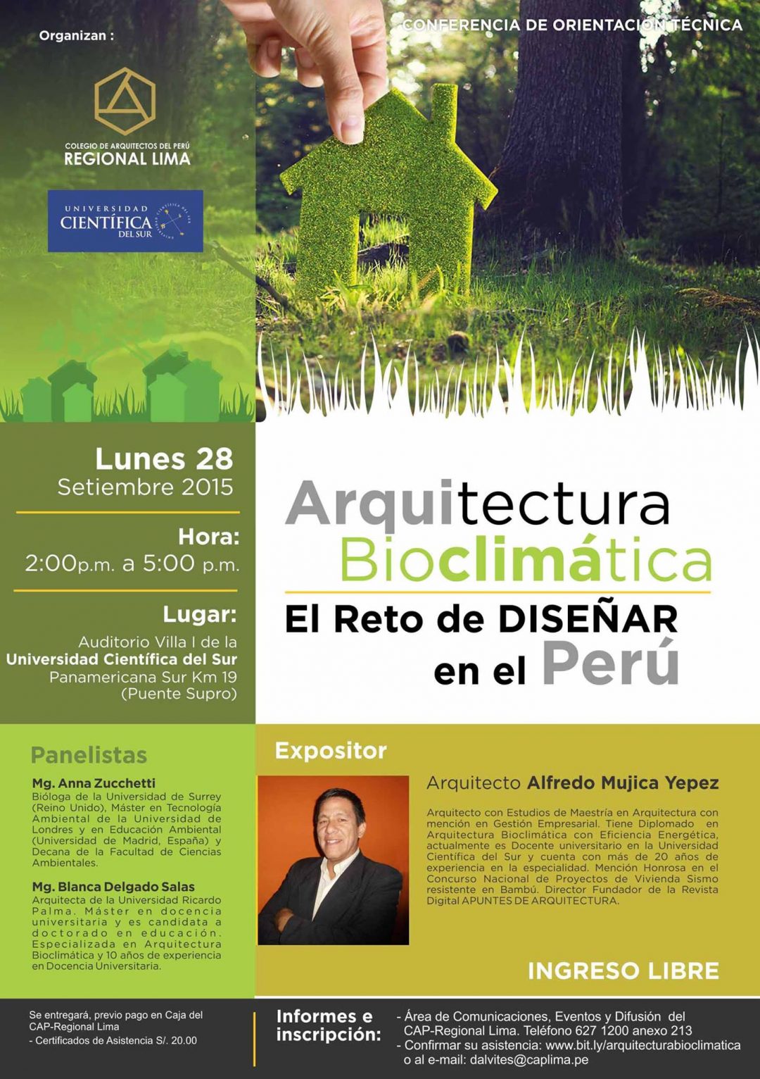 Arquitectura bioclimatica – El reto de diseñar en el Perú