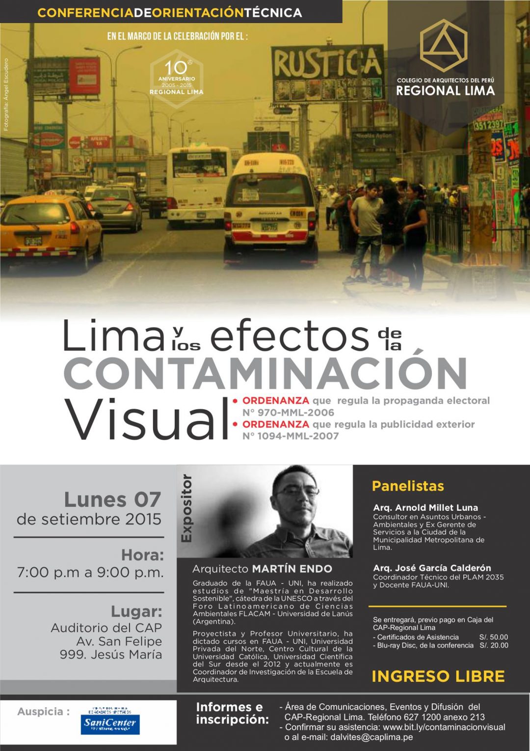 Lima y los efectos de la contaminación visual