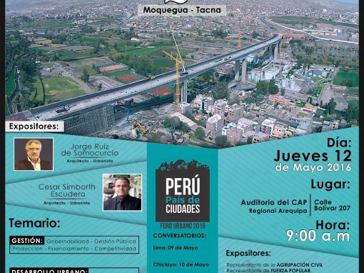 Ciudades al futuro – Sede Arequipa