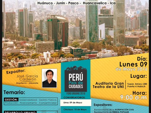 Ciudades al futuro – Sede Lima