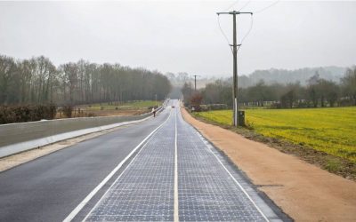 Primera carretera solar es inaugurada en Francia