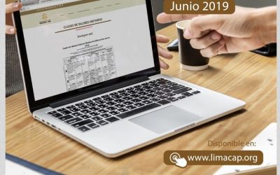 CUADRO DE VALORES UNITARIOS – JUNIO 2019  NotiCAPLima 058-2019