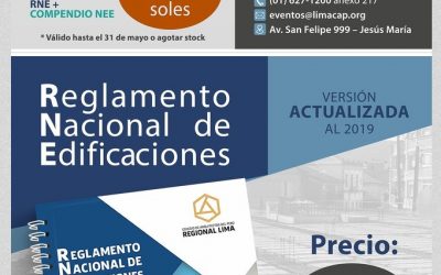 PACK RNE + COMPENDIO DE NORMAS EDIFICATORIAS DE EDUCACION – 2019  NotiCAPLima 052-2019