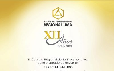 XII Aniversario de la Institución del día de la Regional Lima – NotiCAPLima 108-2019