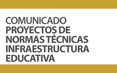 Proyectos de Normas Técnicas Infraestructura Educativa | NotiCAPLima 024 -2020