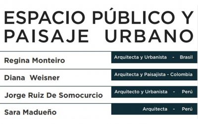 Conversatorio Espacio Público y Paisaje Urbano | NotiCAPLima 203-2020