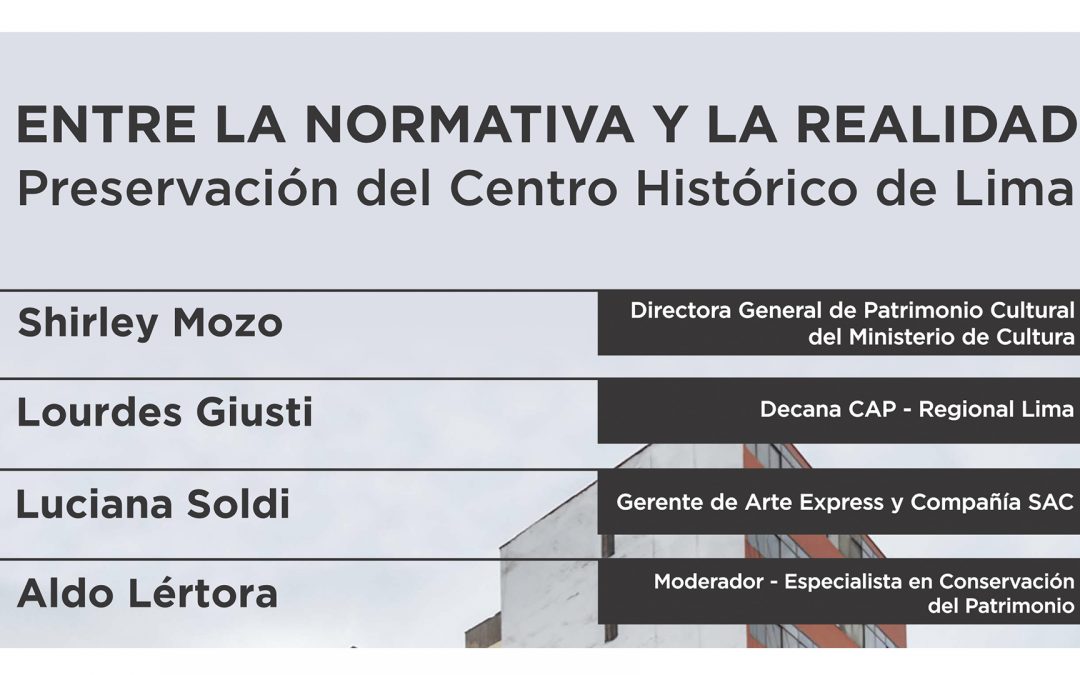Conversatorio: Entre la Normativa y la Realidad| NotiCAPLima 010-2021