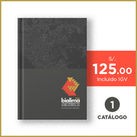 01 ejemplar  - Catálogo BIALIMA  S/125 soles