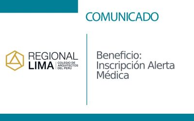 Beneficio: Inscripción Alerta Médica | NotiCAPLima 052 – 2023