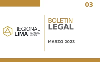 Boletín Normativo CAPLima N° 003  | Normas Legales Publicadas en el Diario el Peruano – Marzo 2023