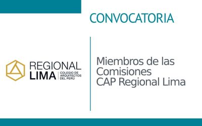 Convocatoria Miembros de las Comisiones CAP Regional Lima Periodo 2023 – 2026 | Salud – Accesibilidad | NotiCAPLima 154-2023