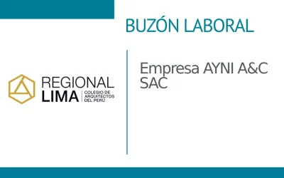 Buzón Laboral: Empresa AYNI A&C SAC | NotiCAPLima 210-2023