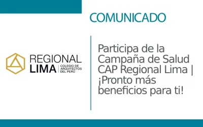 Participa de la Campaña de Salud CAP Regional Lima | ¡Pronto más beneficios para ti! 😎 | NotiCAPLima 285 – 2023