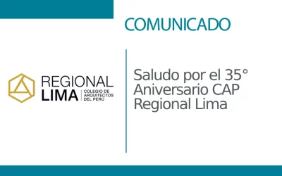 Saludo por el 35° Aniversario CAP Regional Lima | NotiCAPLima 240 – 2023