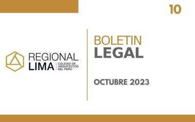 Boletín Normativo CAPLima N° 010  | Normas Legales Publicadas en el Diario el Peruano – Octubre 2023