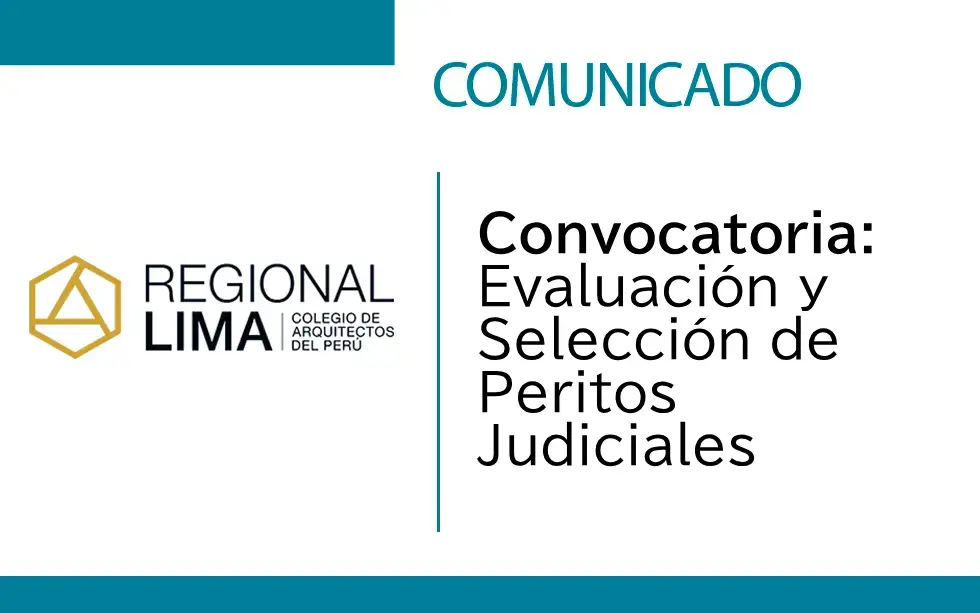 Convocatoria:  Evaluación y Selección de Peritos Judiciales  Callao 2024-2025 | NotiCAPLima 012 – 2024