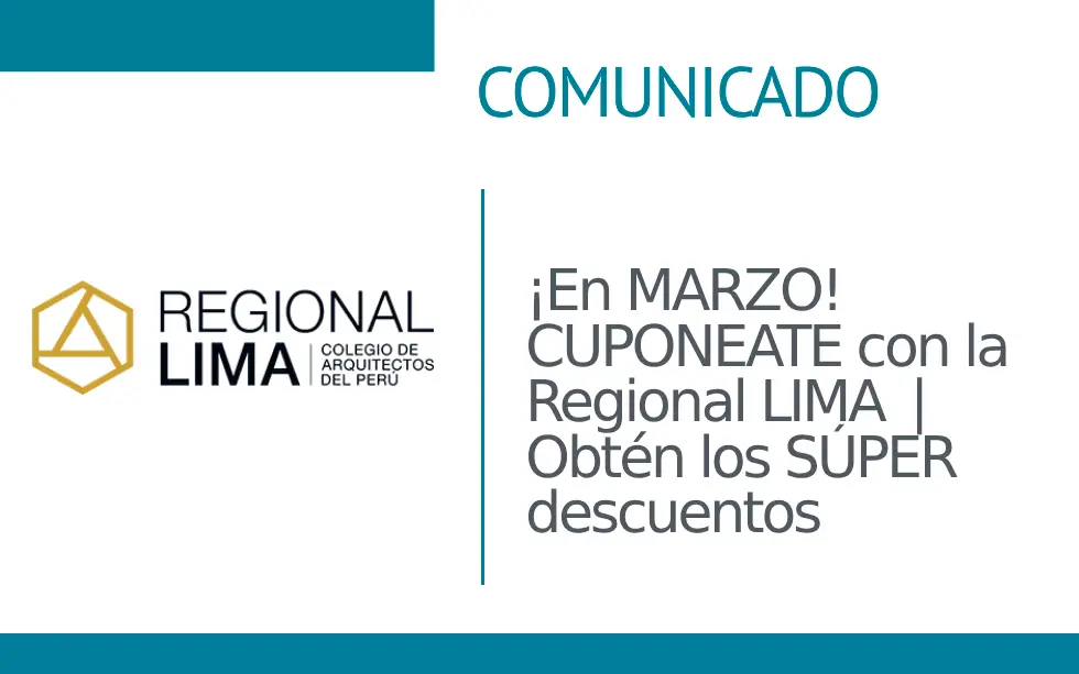 ¡En MARZO! 📣 CUPONEATE con la Regional LIMA  | Obtén los SÚPER descuentos | NotiCAPLima 058 – 2024