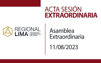 ACTA SESIÓN EXTRAORDINARIA 11.08.2023