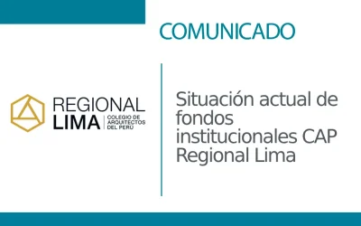 Comunicado: Situación actual de fondos institucionales CAP Regional Lima  | NotiCAPLima 095 – 2024