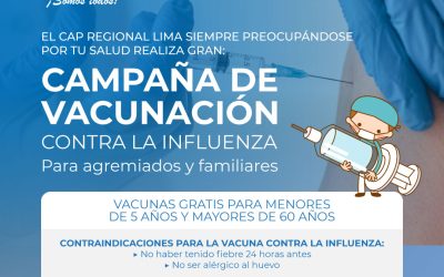 Campaña de Vacunación CAP Regional Lima | ¡Pronto más beneficios para ti!
