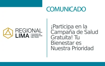 🔔 📢¡Participa en la Campaña de Salud Gratuita! Tu Bienestar es Nuestra Prioridad 🔝 | NotiCAPLima 149 – 2024