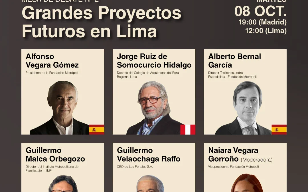 Hoy a las 12:00 p.m. Mesa de debate N° 02 Grandes Proyectos Futuros en Lima | NotiCAPLima 207 – 2024