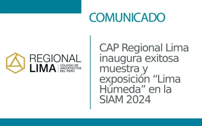 NOTA DE PRENSA | 🇵🇪 CAP Regional Lima inaugura exitosa muestra y exposición “Lima Húmeda” en la SIAM 2024 🇪🇸   | NotiCAPLima 218 – 2024