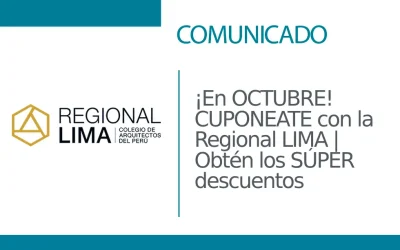 ¡En OCTUBRE! 😎📣 CUPONEATE con la Regional LIMA | Obtén los SÚPER descuentos | NotiCAPLima 212- 2024