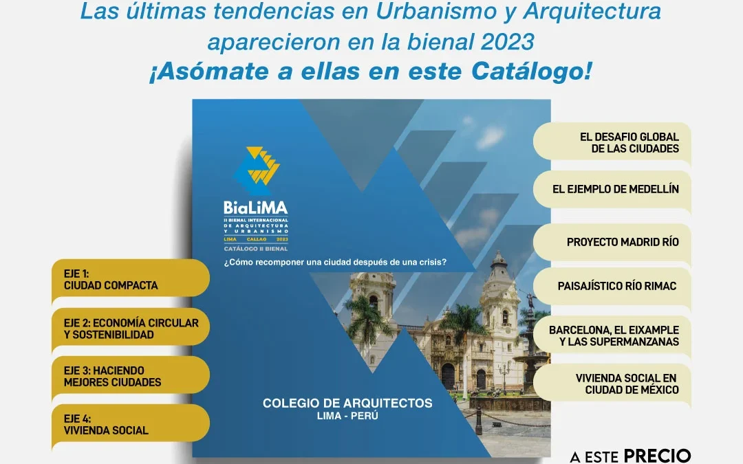 ¡PRE-VENTA! | Catálogo BiaLiMA 2023 | NotiCAPLima 249-2024