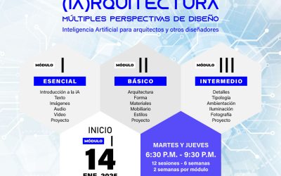 (IA)RQUITECTURA – INTELIGENCIA ARTIFICIAL PARA ARQUITECTOS Y OTROS DISEÑADORES