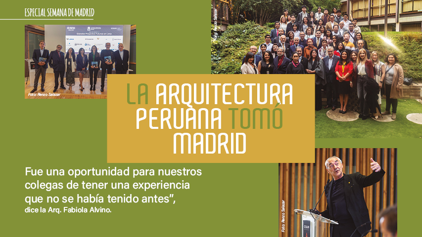 La arquitectura peruana tomó Madrid