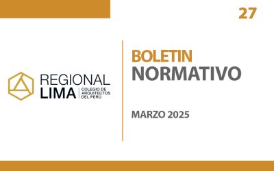 Boletín Normativo MARZO CAPLima N° 027 | Normas Legales Publicadas en el Diario el Peruano | CAP RL – 2025
