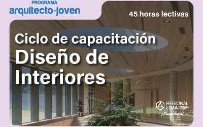 CICLO DE CAPACITACIÓN DE DISEÑO DE INTERIORES CON PELÍKANO