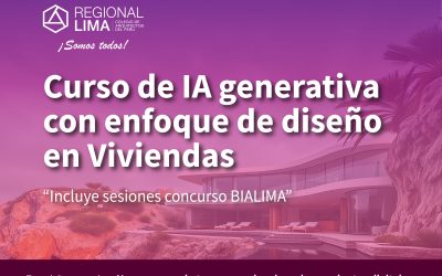 Curso de IA generativa con enfoque de diseño en Viviendas