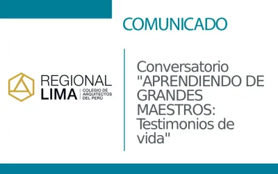 📢 ¡No te lo pierdas! Conversatorio “APRENDIENDO DE GRANDES MAESTROS: Testimonios de vida” | NotiCAPLima 090-2025
