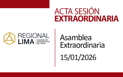 ACTA SESIÓN EXTRAORDINARIA 15.01.2026