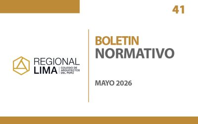 Boletín Normativo MAYO CAPLima N° 041 | Normas Legales Publicadas en el Diario el Peruano | CAP RL – 2026