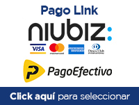 Tarjeta Crédito, Débito, Pago Efectivo (Niubiz, pago por link)