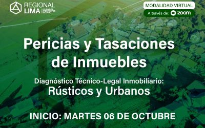 CURSO PERICIAS Y TASACIONES DE INMUEBLES 2026